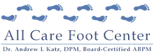 All Care Foot Center logo