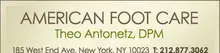 American Foot Care logo
