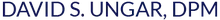 David S. Ungar, DPM logo