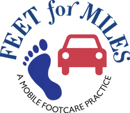 Feet For Miles logo
