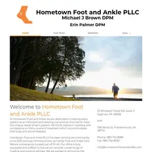 Hometown Foot and Ankle logo