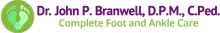John P. Branwell, DPM logo