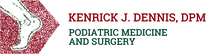 Kenrick J Dennis DPM logo