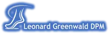 Leonard Greenwald, DPM logo