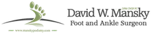 Mansky Podiatry: David Mansky, DPM logo