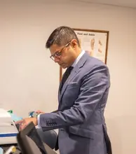 Niral Patel DPM Foot and Ankle Surgeon logo