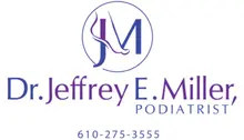 Podiatrist Dr. Jeffrey Miller, DPM, DABPS. logo